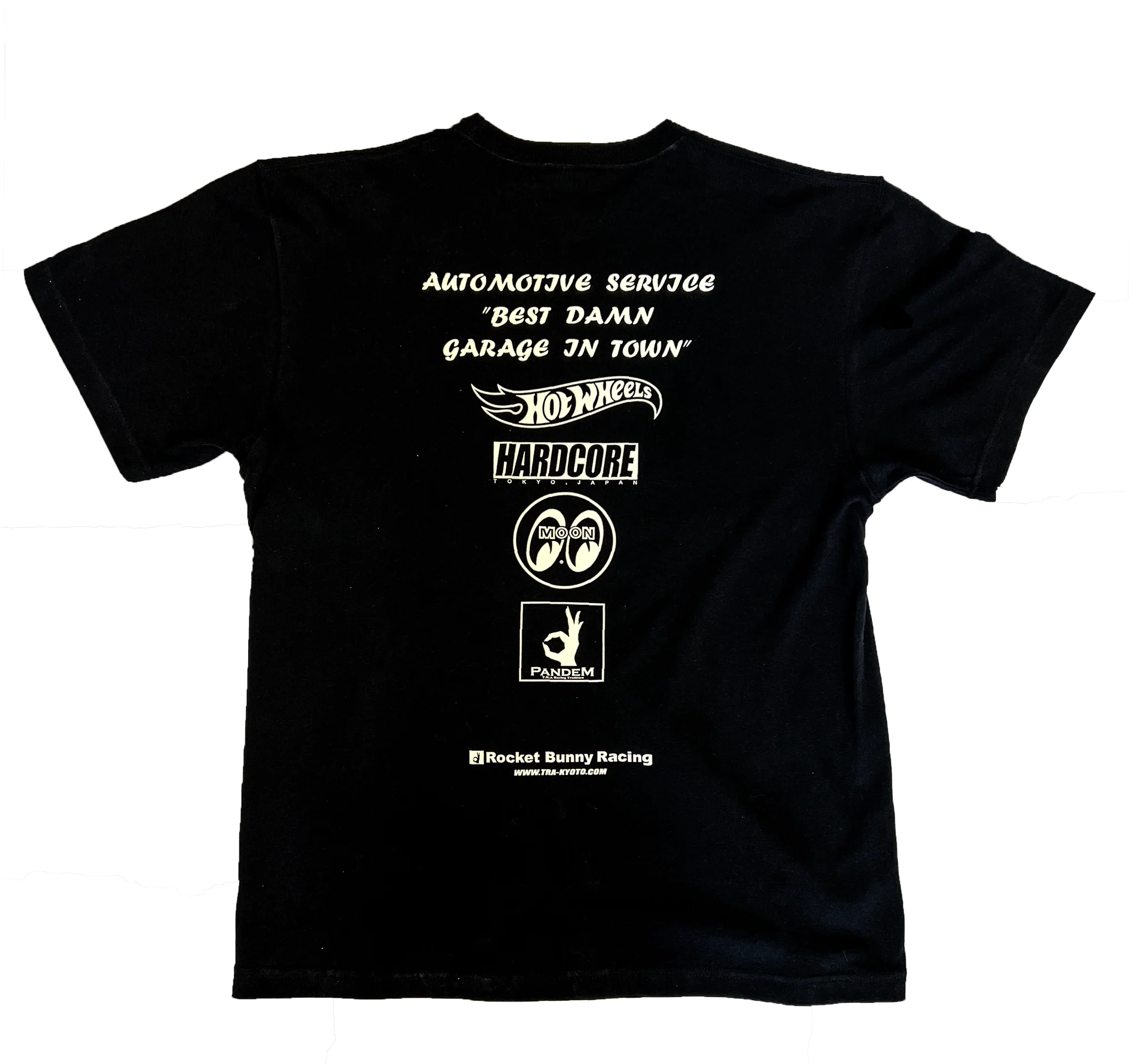 DAMN GARAGE × Rocket Bunny Racing × Pandem | DAMN GARAGE T Shirt | DISCON - Image 2