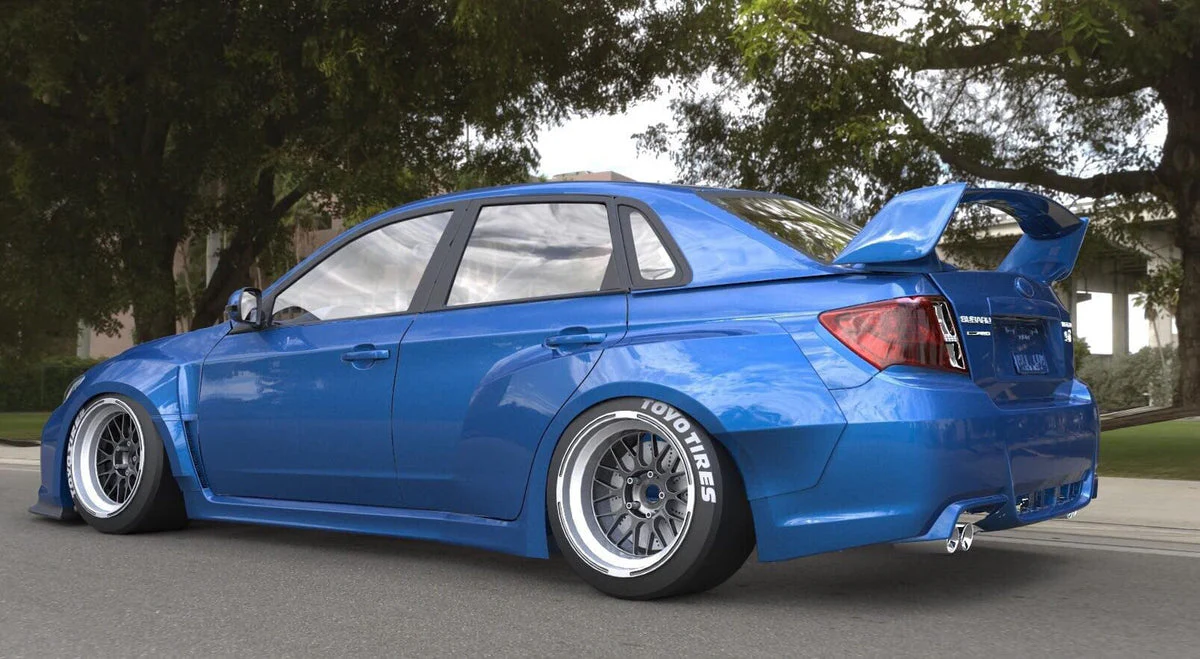 OIRAM | V1.0 Subaru GV Stinkeye WRX STi Sedan | 2008 - 2014 - Image 3