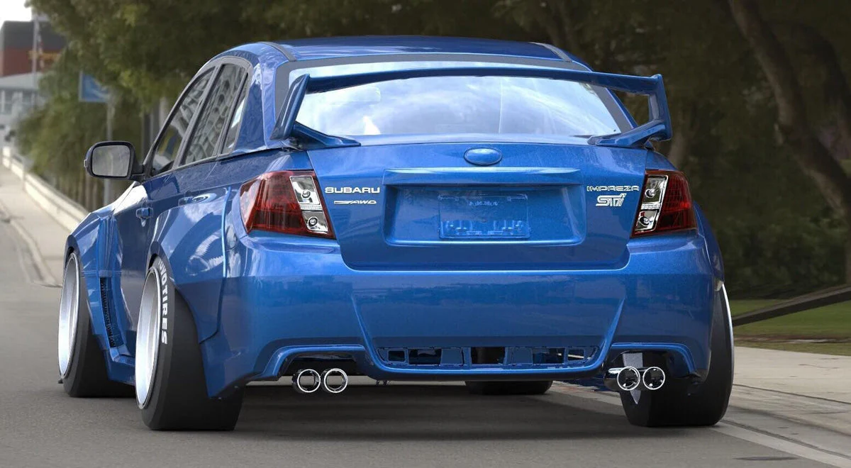 OIRAM | V1.0 Subaru GV Stinkeye WRX STi Sedan | 2008 - 2014 - Image 4