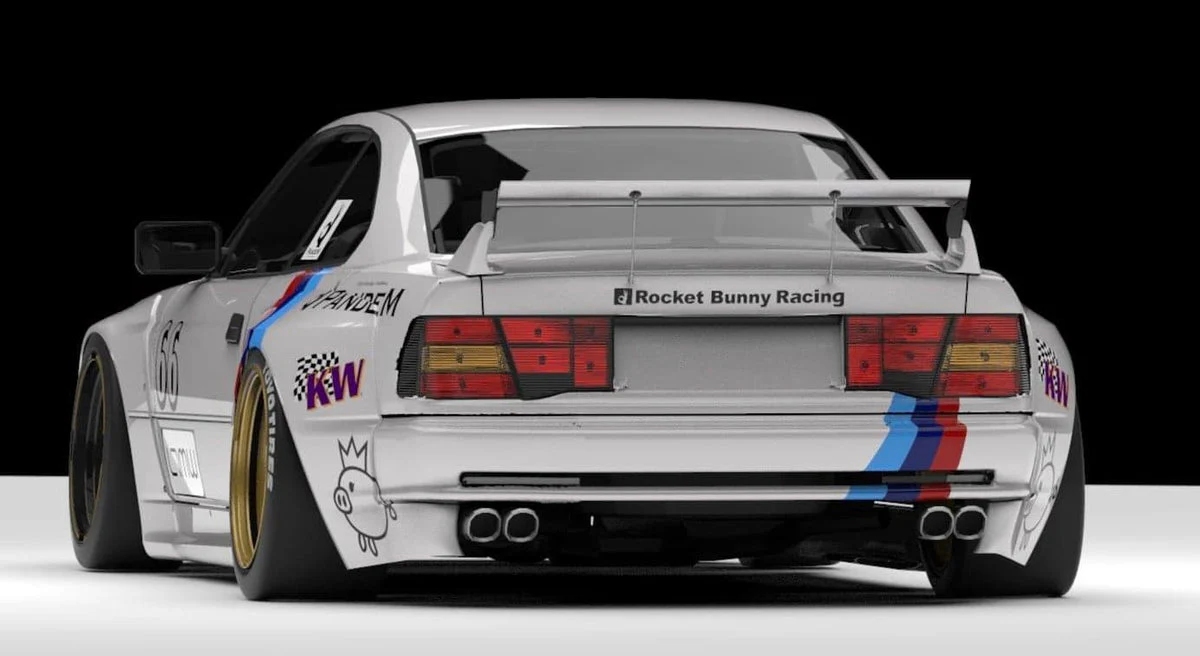 Pandem | V1.0 BMW 8 Series E31 + Rear Wing | 1989 - 1999 - Image 3