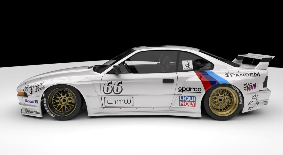 Pandem | V1.0 BMW 8 Series E31 + Rear Wing | 1989 - 1999 - Image 4