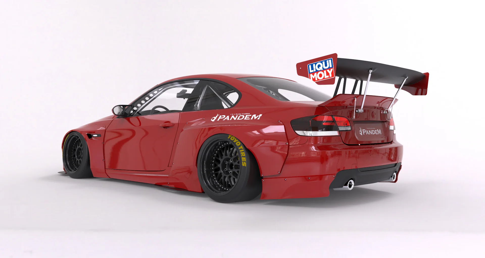 Pandem | V1.0 BMW E92 M3 + Wing [Options] | 2007 - 2013 - Image 4