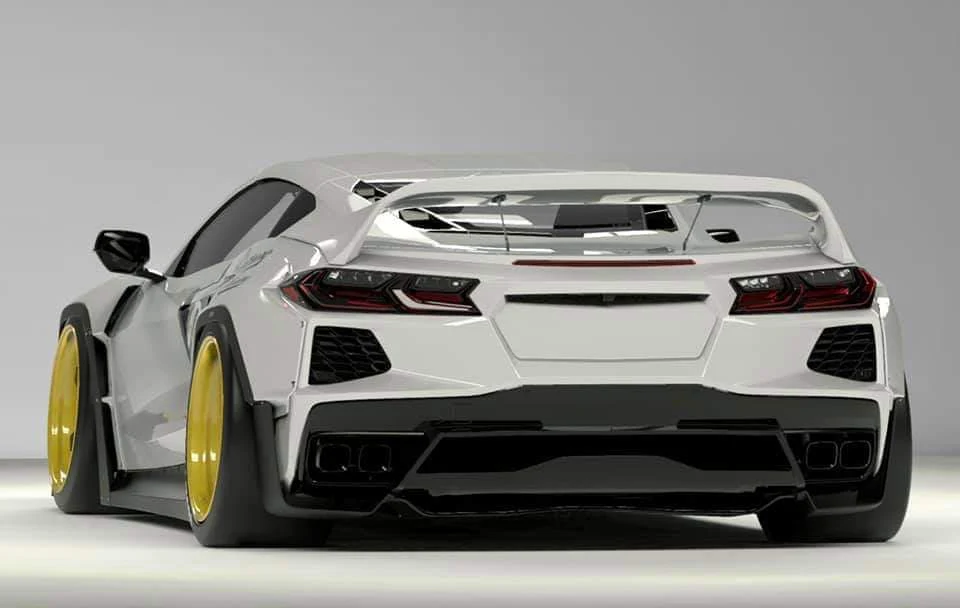 Pandem | V1.0 Chevrolet C8 Corvette + Rear Wing | 2020+ - Image 5