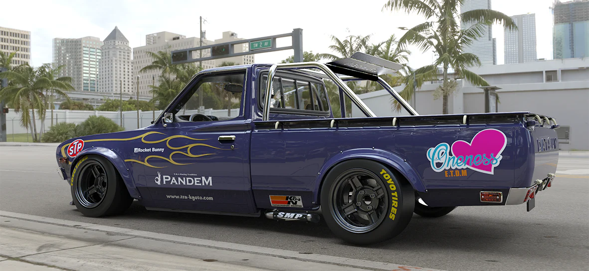 Pandem | V1.0 Datsun 620 Pickup Ute | 1973 - 1979 - Image 3