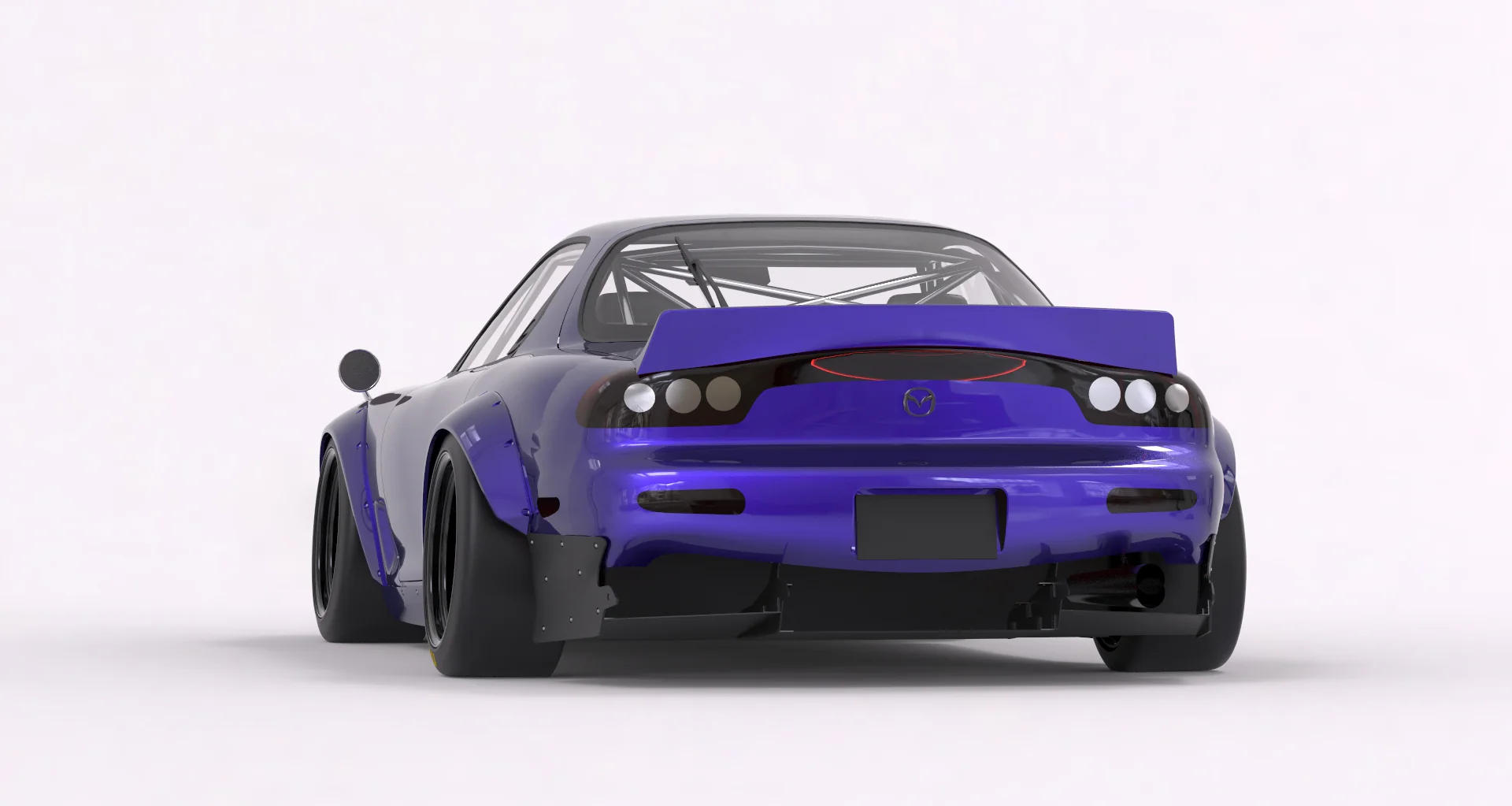 Pandem | V1.0 Mazda FD RX-7 FD3S BOSS + Duck Wing | 1991 - 2000 - Image 6