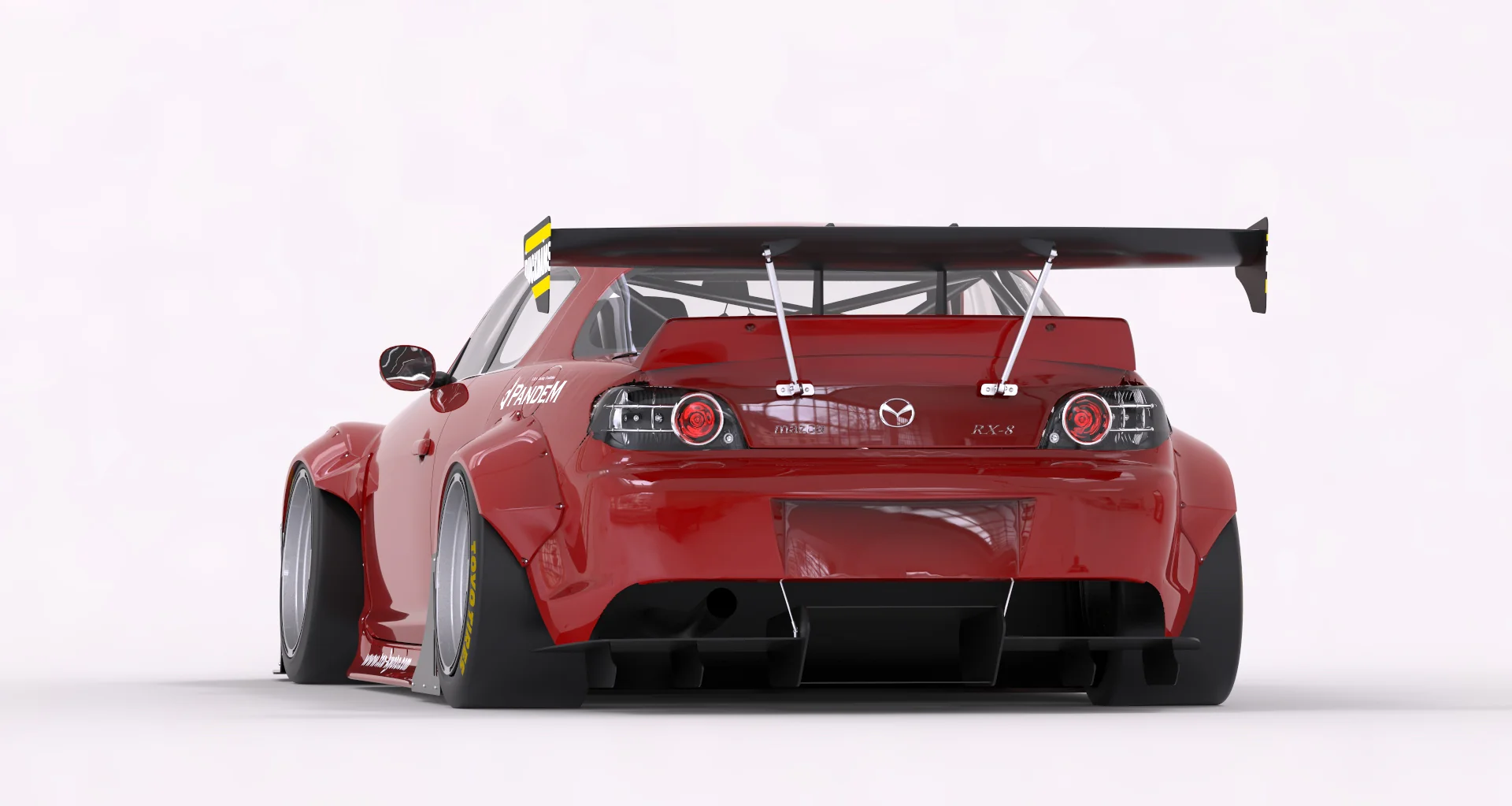 Pandem | V1.0 Mazda RX-8 SE3P + Wing [Options] | 2009 - 2012 - Image 7
