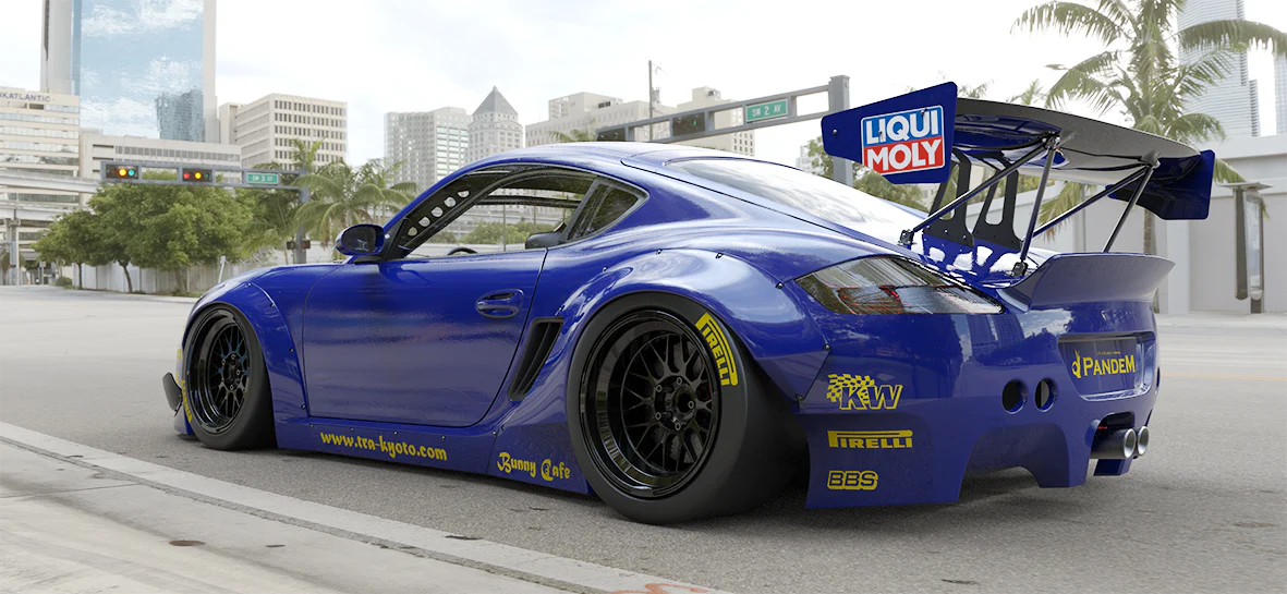 Pandem | V1.0 Porsche Cayman 987.1 + GT Wing | 2005 - 2012 - Image 3