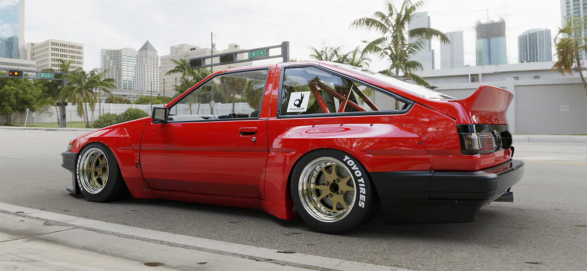 Pandem | V1.0 Toyota Corolla Levin AE86 + GT Wing | 1983 - 1987 - Image 13