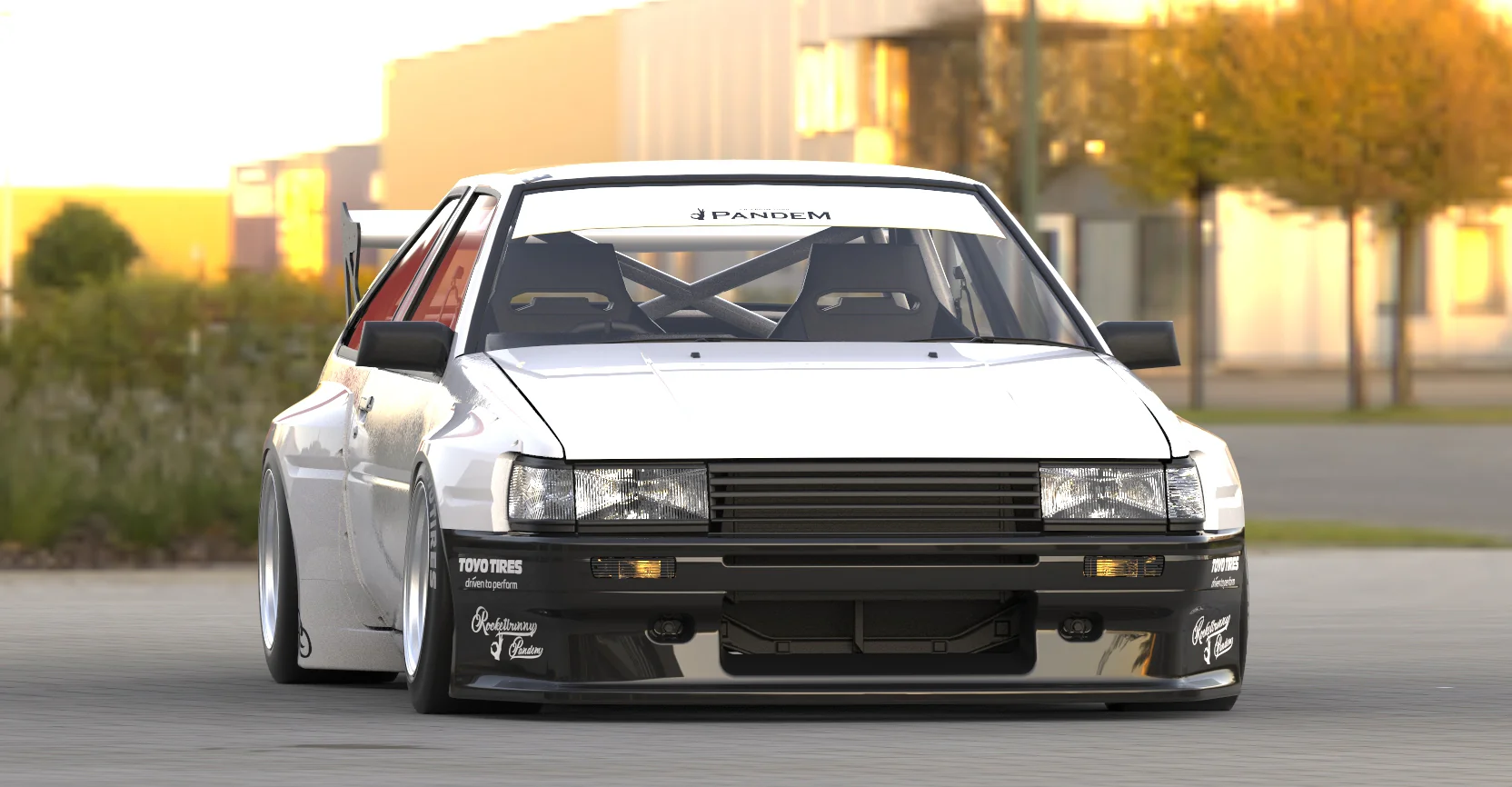 Pandem | V1.0 Toyota Corolla Levin AE86 + GT Wing | 1983 - 1987 - Image 6