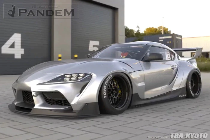 Pandem | V1.0 Toyota GR Supra A90 / A91 + Whale Tail Wing | 2019-2025 - Image 6