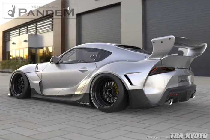 Pandem | V1.0 Toyota GR Supra A90 / A91 + Whale Tail Wing | 2019-2025 - Image 8