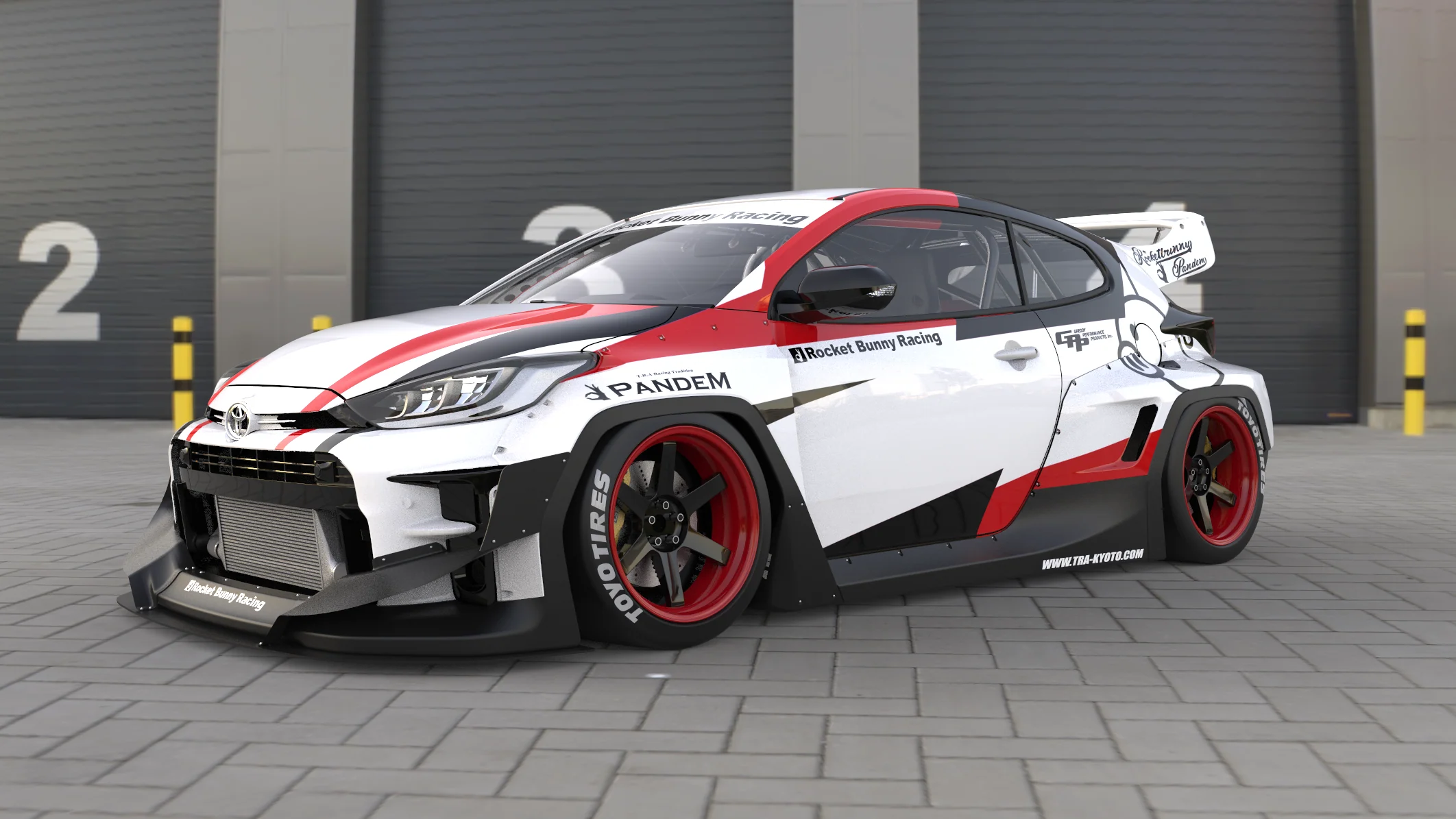 Pandem | V1.0 Toyota GR Yaris + Rear Wing | 2020 - 2023 - Image 5