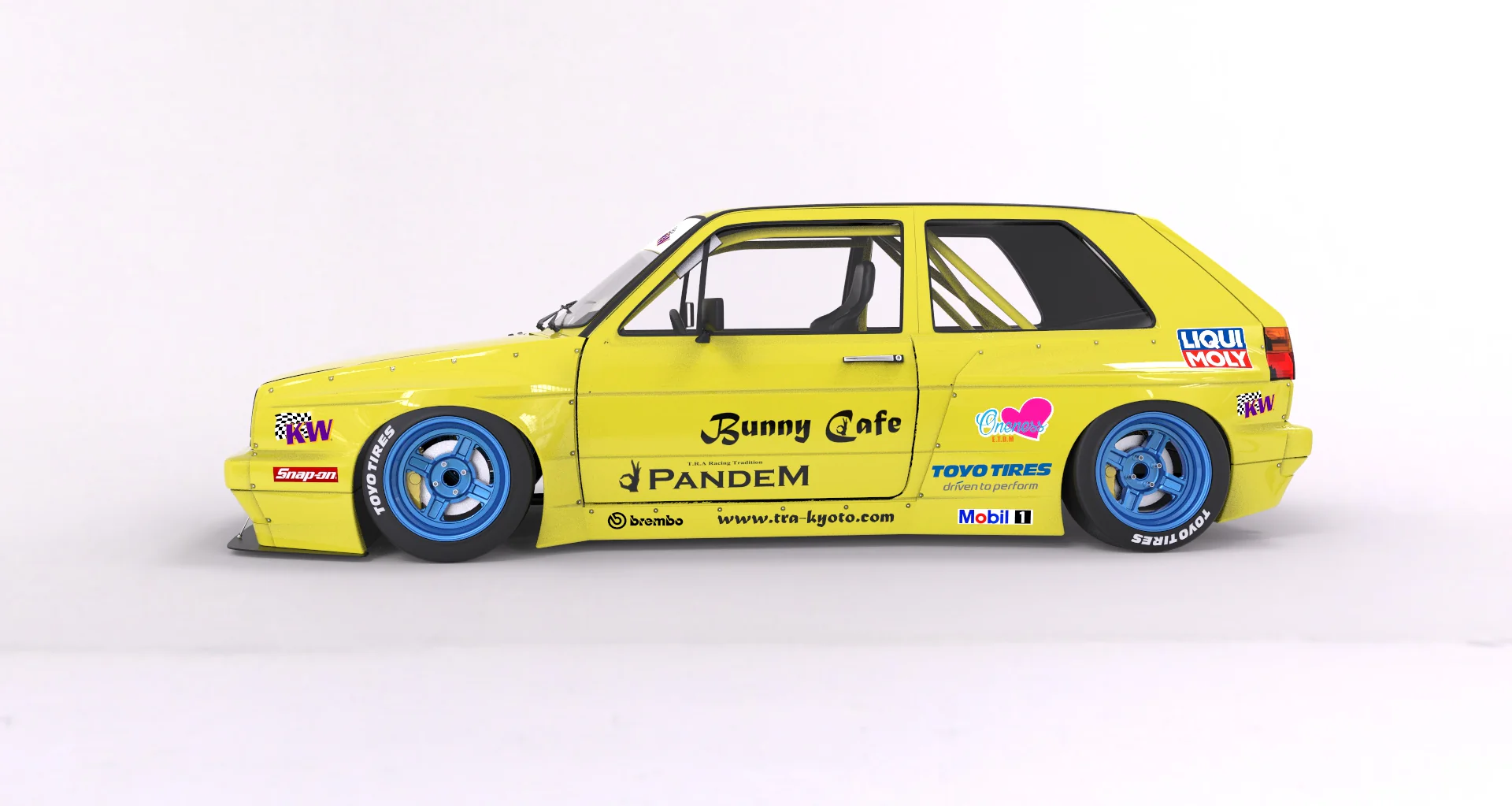 Pandem Racing | V1.0 Volkswagen Golf MK2 | 1983 - 1992 - Image 6