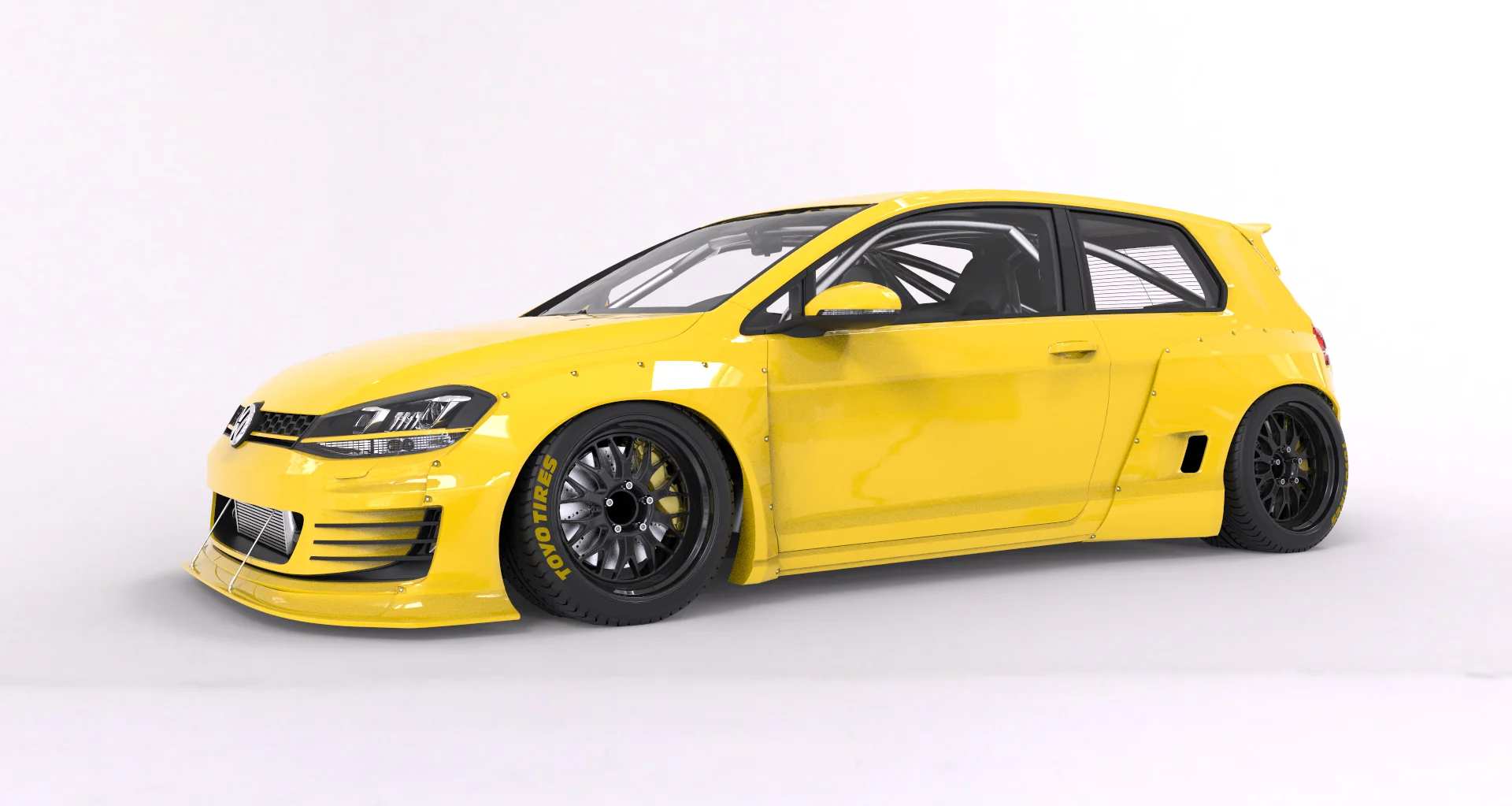 Pandem Racing | V1.0 Volkswagen Golf MK7 GTI + Roof Wing | 2015 - 2021 - Image 5