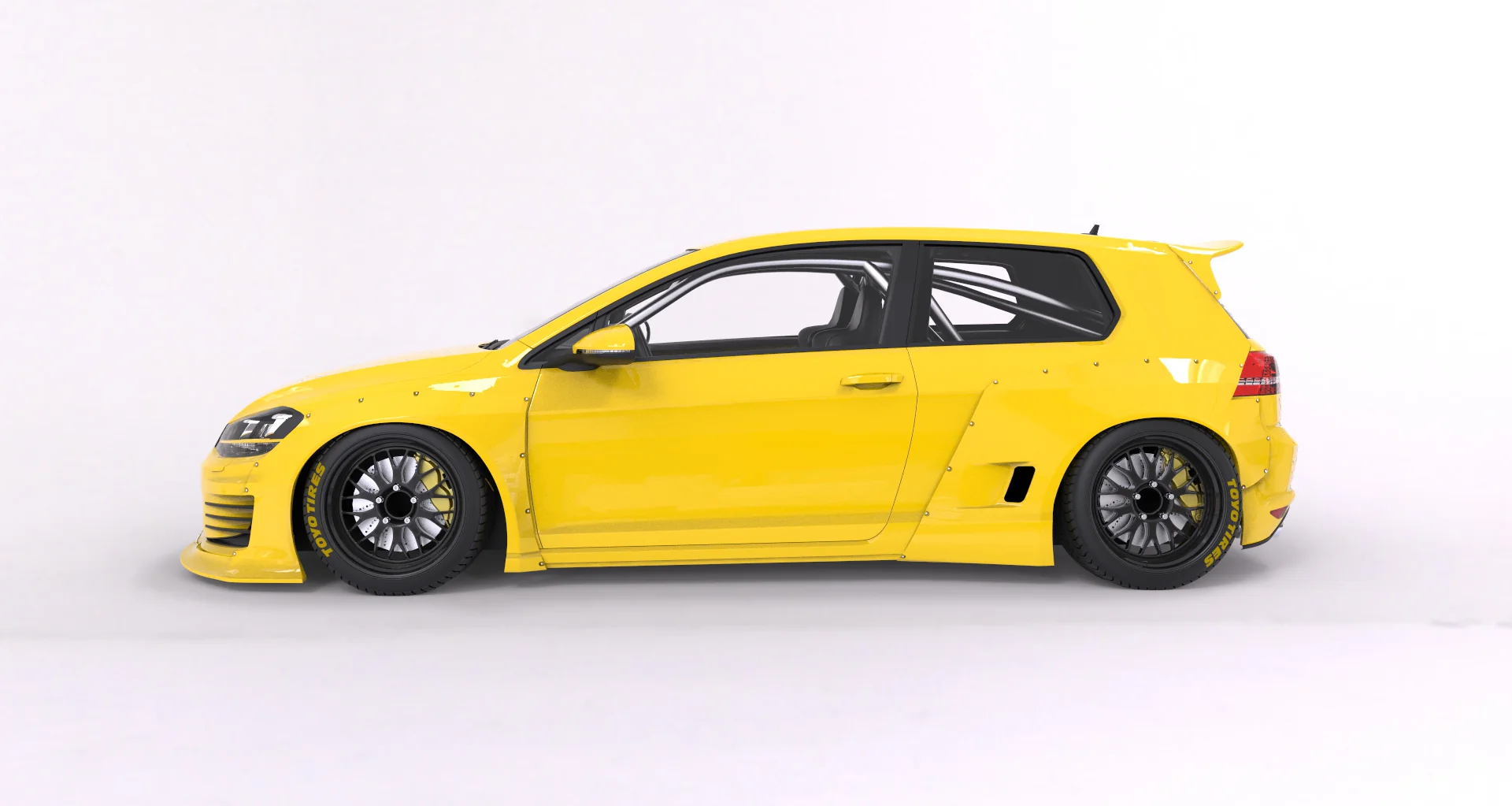 Pandem Racing | V1.0 Volkswagen Golf MK7 GTI + Roof Wing | 2015 - 2021 - Image 6