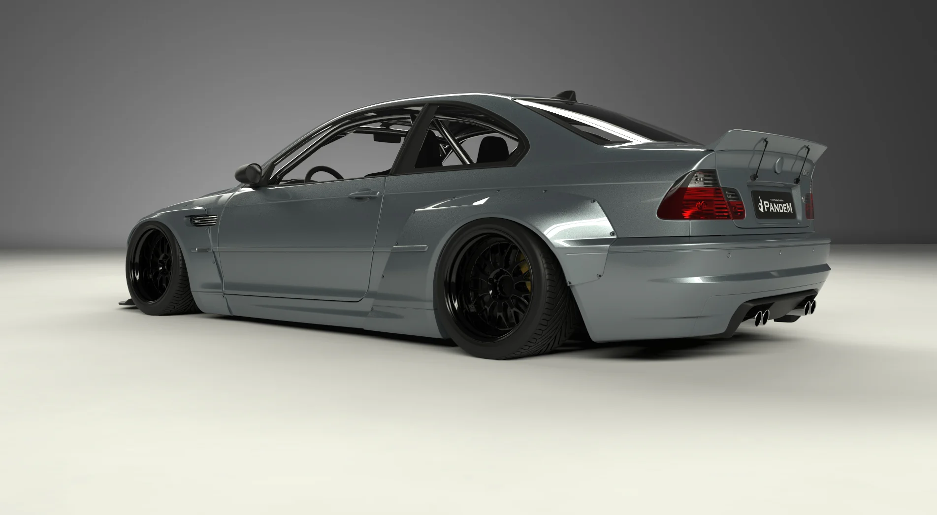Pandem | V1.0 BMW E46 M3 with Duck Wing | 2000 - 2006 - Image 9