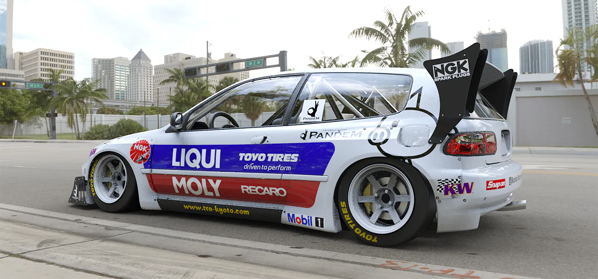Pandem | V1.5 Honda EG Civic + Roof Wing | 1991 - 1995 - Image 3