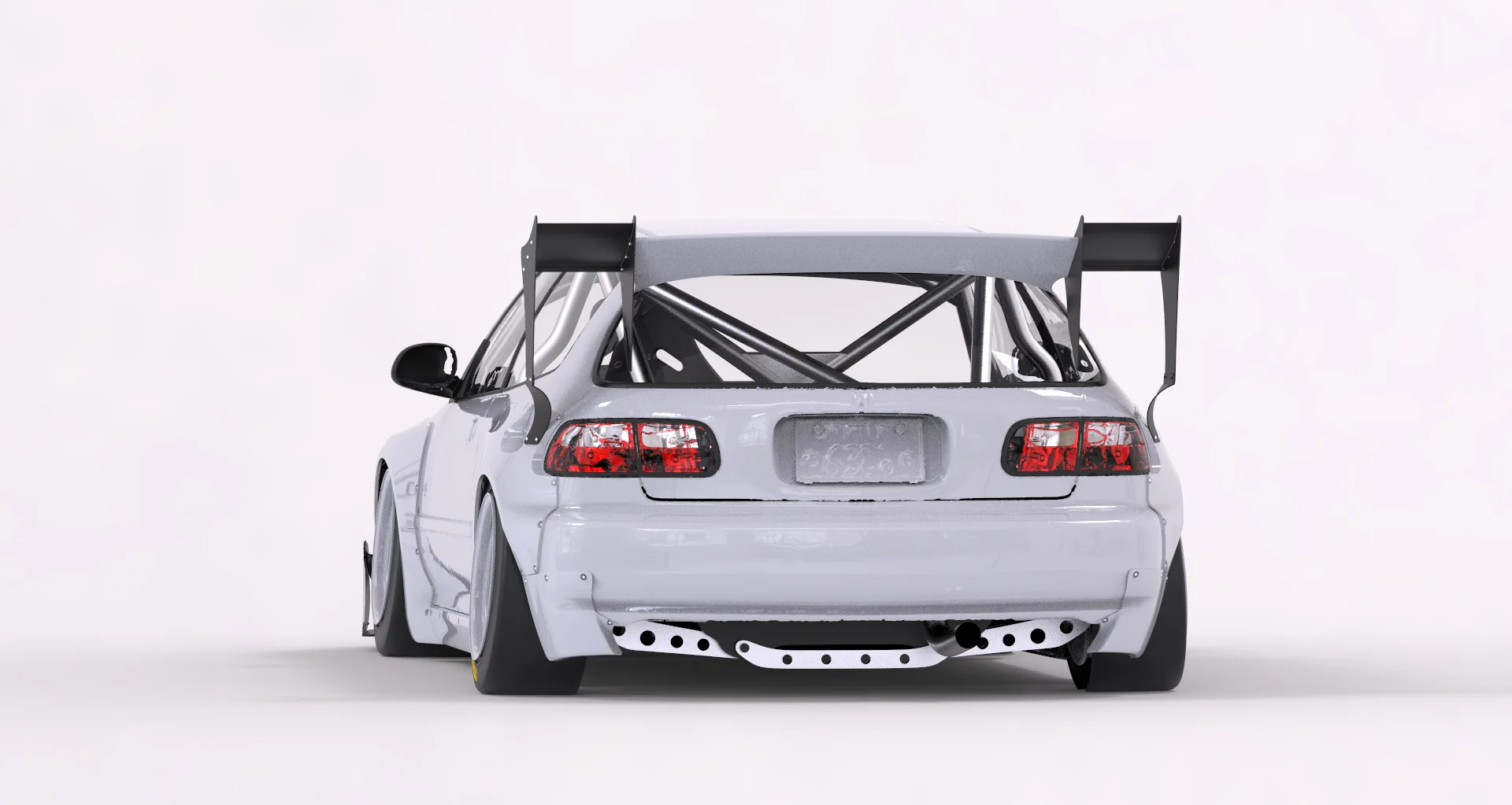 Pandem | V1.5 Honda EG Civic + Roof Wing | 1991 - 1995 - Image 4