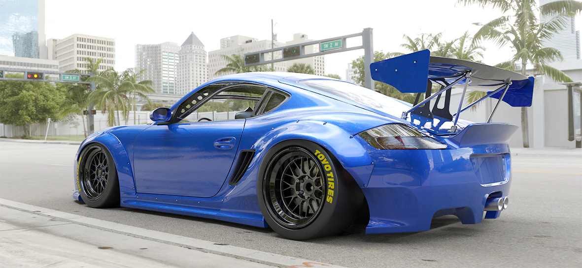 Pandem | V2.0 Porsche Cayman 987.1 + GT Wing | 2005 - 2012 - Image 3