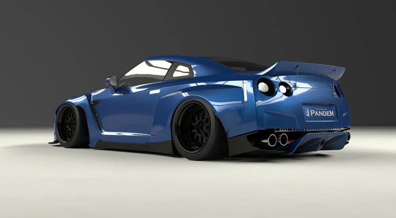 Pandem | V2.0 Nissan R35 GT-R + Wing [Options] | 2009-2015 - Image 9