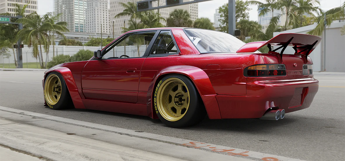 Pandem | V4.0 Nissan Silvia [S13] + Rear Wing | 1989-1993 - Image 3
