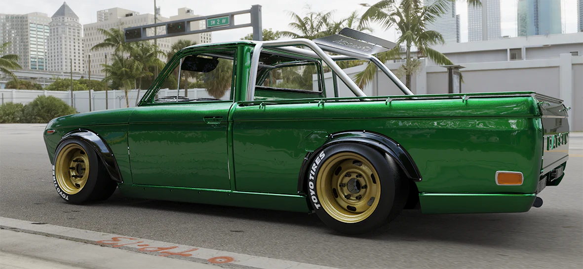 Pandem | V1.0 Datsun 521 2-Door Pickup Ute | 1968 - 1972 - Image 3