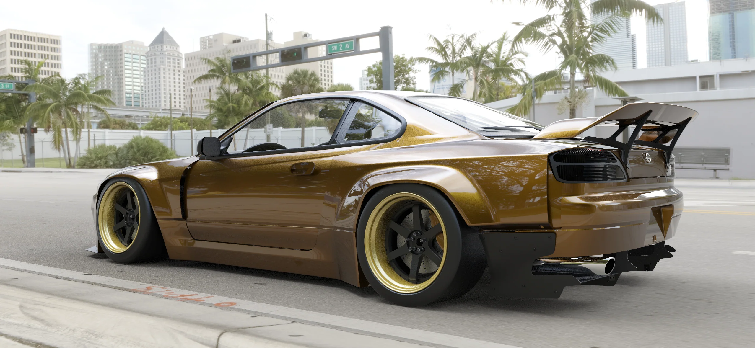Pandem | V2.0 Nissan Silvia [S15] + Mid-Rise Wing | 1999 - 2003 - Image 2