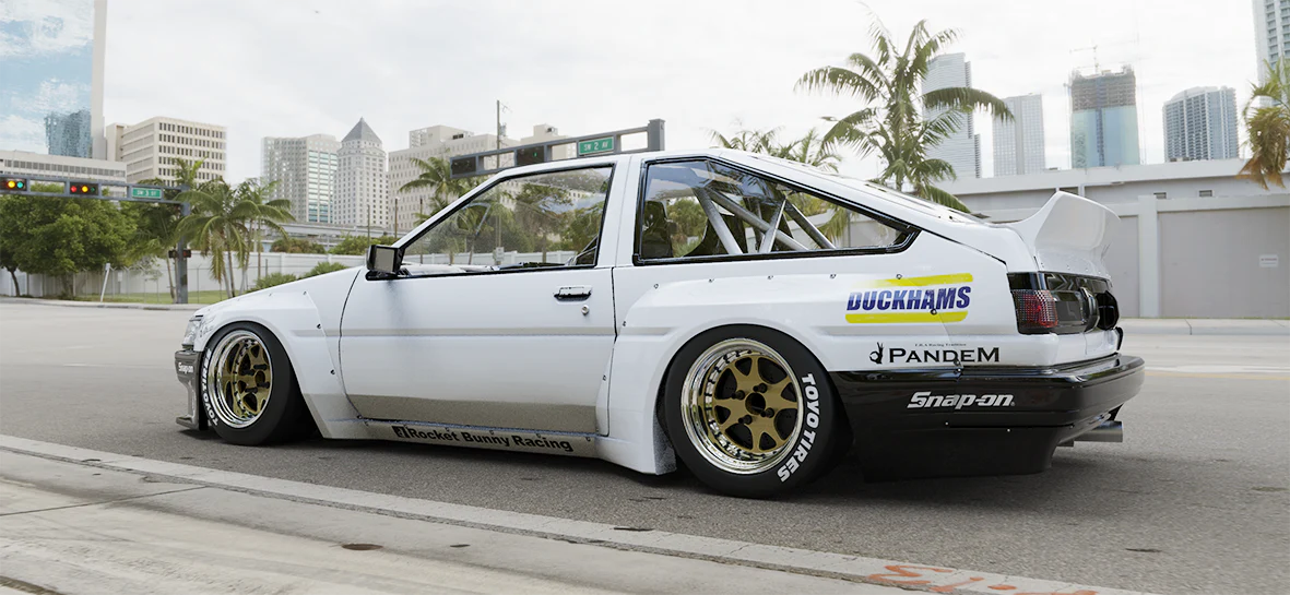 Pandem | V2.0 Toyota Corolla Levin AE86 + Duck Wing | 1983 - 1987 - Image 4