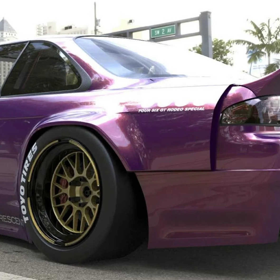 PANDEM x 6666 FOUR SIX GT RODEO SPECIAL | V3.0 Nissan Silvia [S14] + Duck Wing | 1994 - 1996 - Image 7
