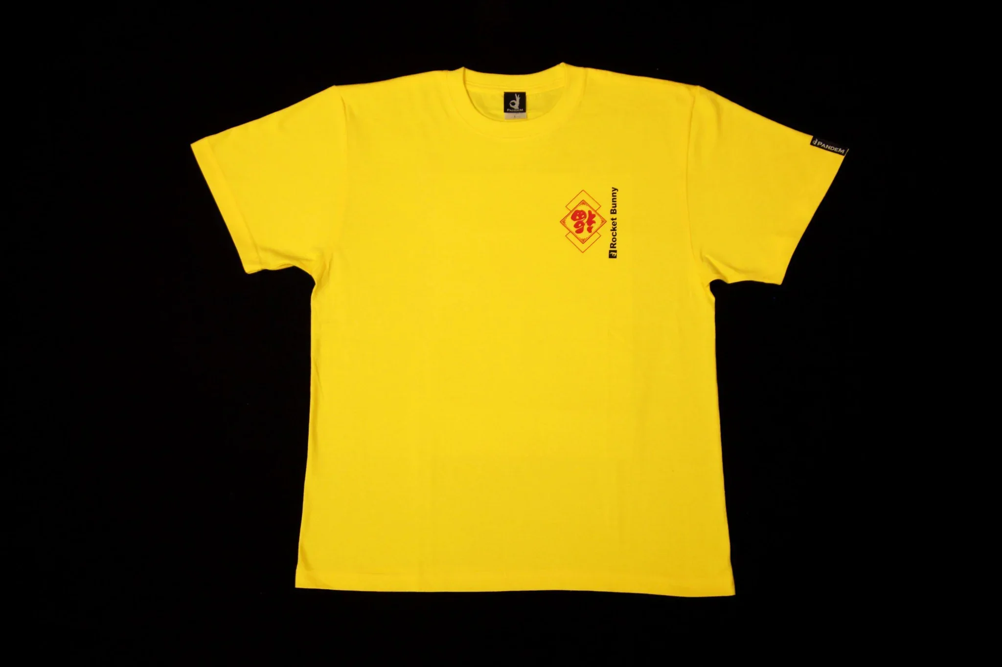 RB ASIA T Shirt | Rocket Bunny Racing | YELLOW - Image 2