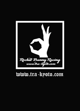 Hand Sign TRA KYOTO T Shirt | Rocket Bunny Racing | DISCON - Image 3