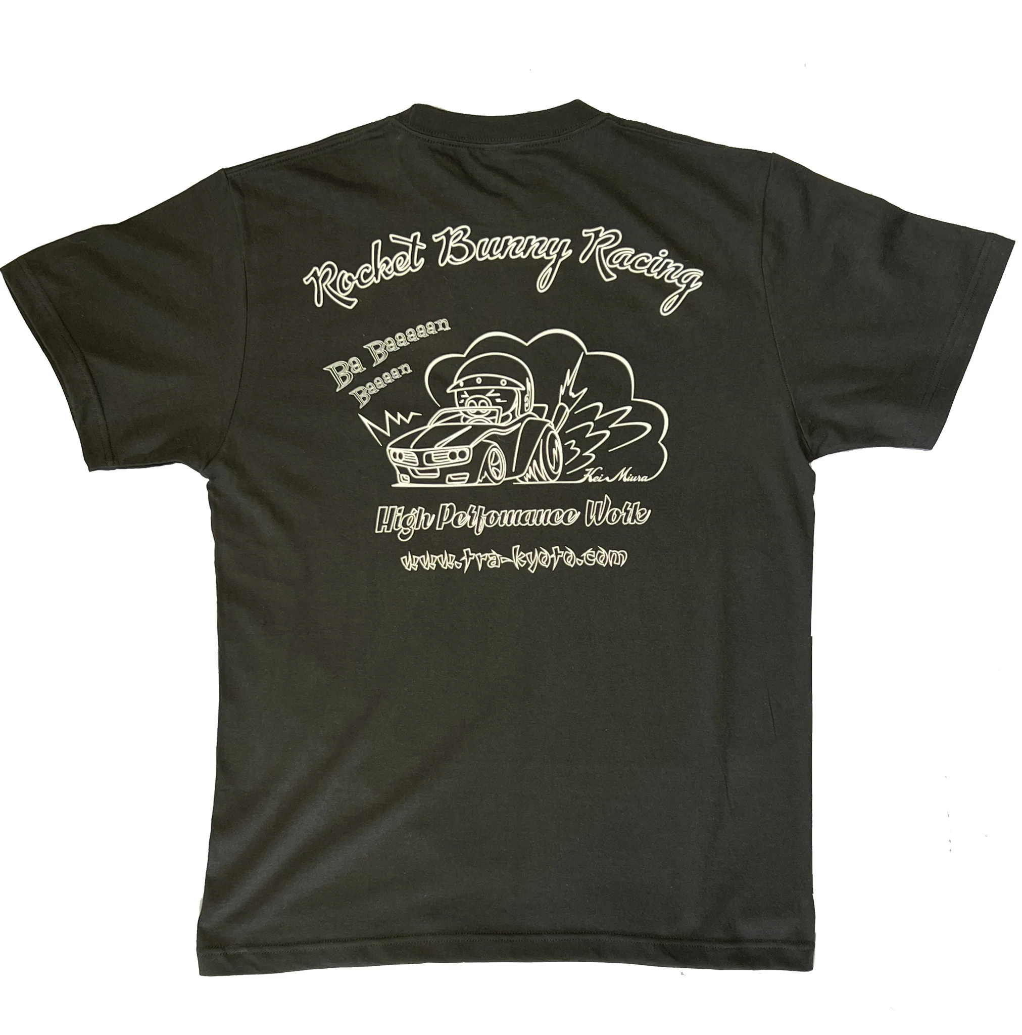 Rocket Bunny Racing | HOT ROD T Shirt | DISCON - Image 3