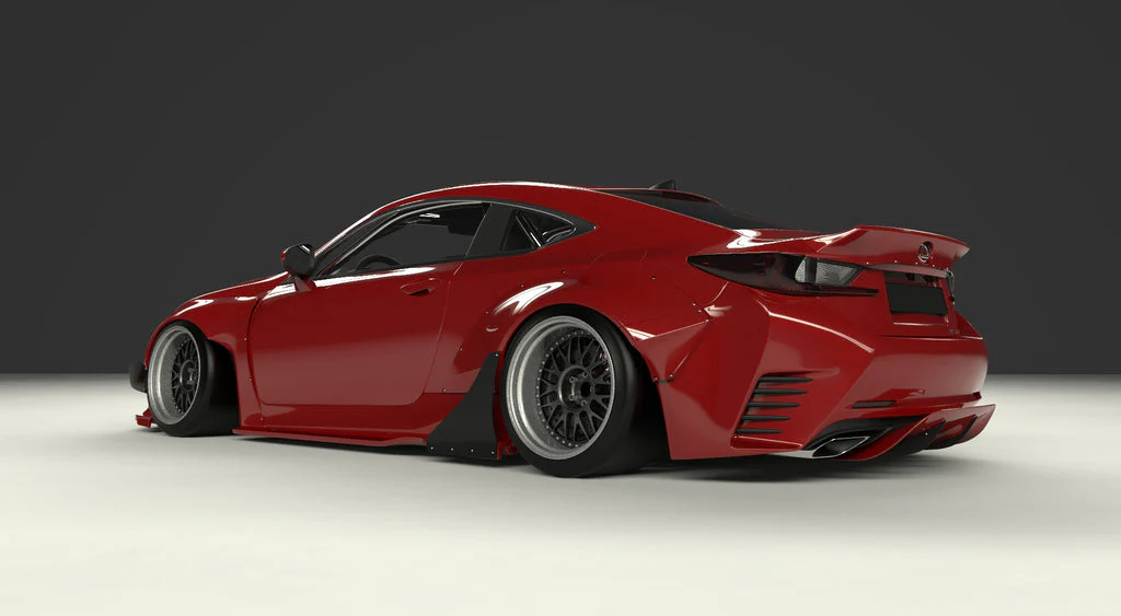 Rocket Bunny Racing | V1.0 Lexus RC / RC F SPORT / RC350 + Duck Wing | 2015 - Image 3