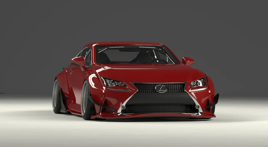 Rocket Bunny Racing | V1.0 Lexus RC / RC F SPORT / RC350 + Duck Wing | 2015 - Image 4