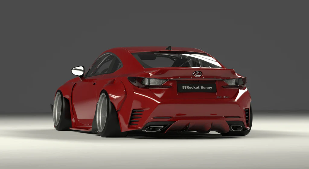 Rocket Bunny Racing | V1.0 Lexus RC / RC F SPORT / RC350 + Duck Wing | 2015 - Image 5