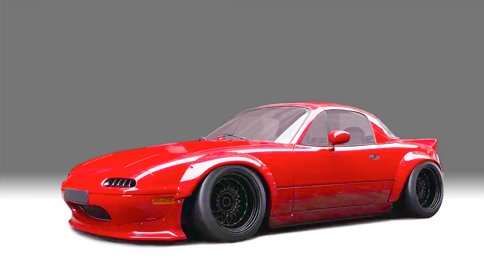 Rocket Bunny Racing | V1.0 Mazda NA MX-5 Miata + Duck Wing [Options] | 1989 - 1997 - Image 5