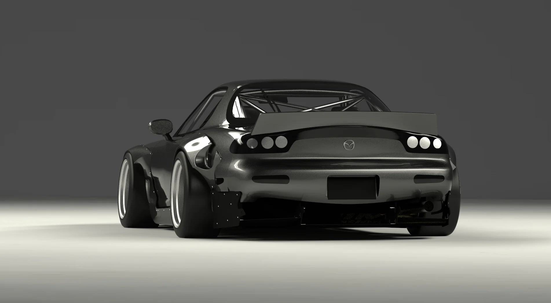 Rocket Bunny Racing | V1.0 Mazda RX-7 FD3S + Duck Wing | 1993-2003 - Image 6