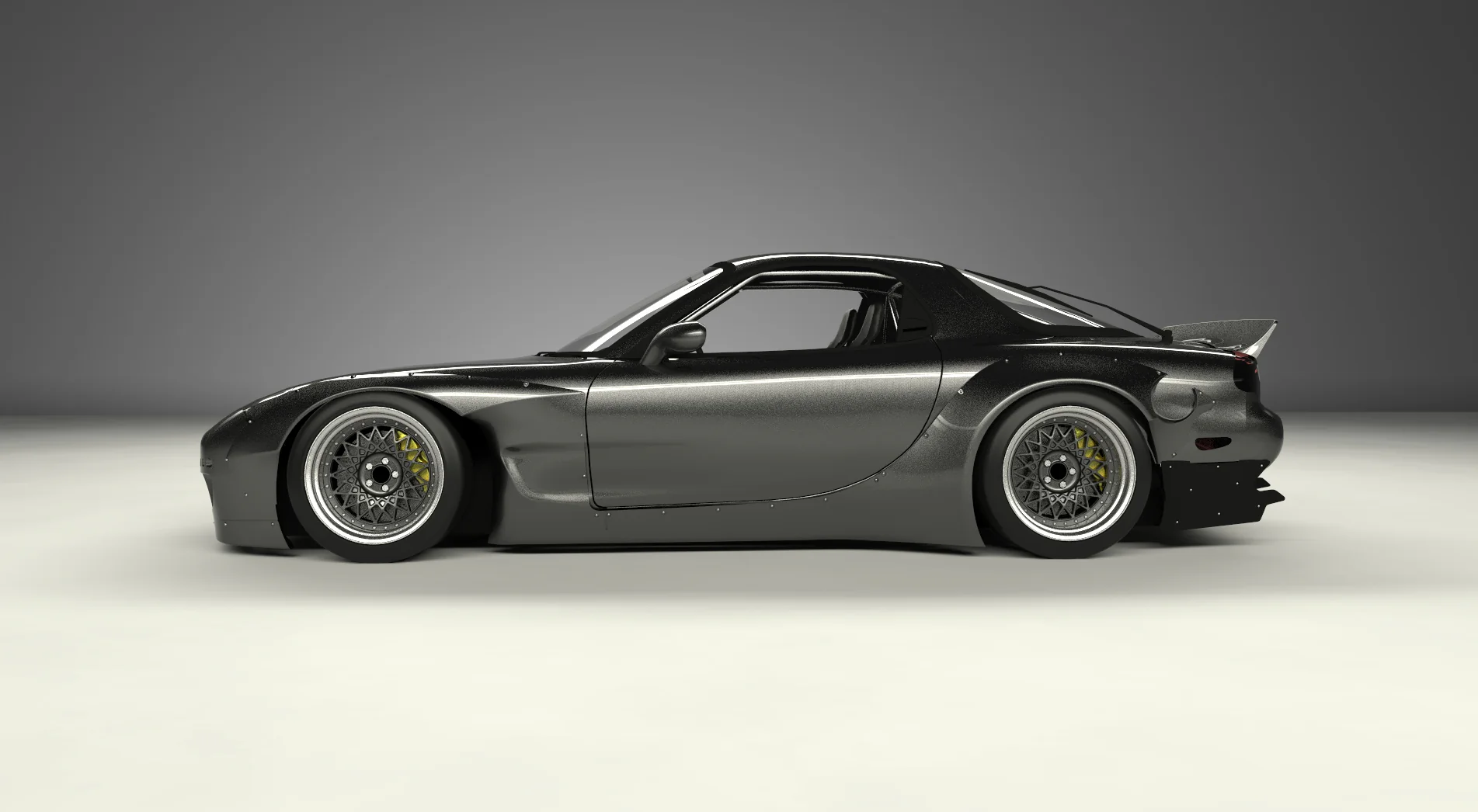 Rocket Bunny Racing | V1.0 Mazda RX-7 FD3S + Duck Wing | 1993-2003 - Image 8