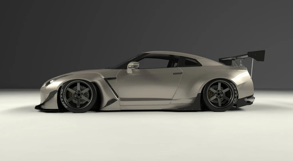 Rocket Bunny Racing | V1.0 Nissan R35 GT-R + GT Wing | 2009-2015 - Image 3