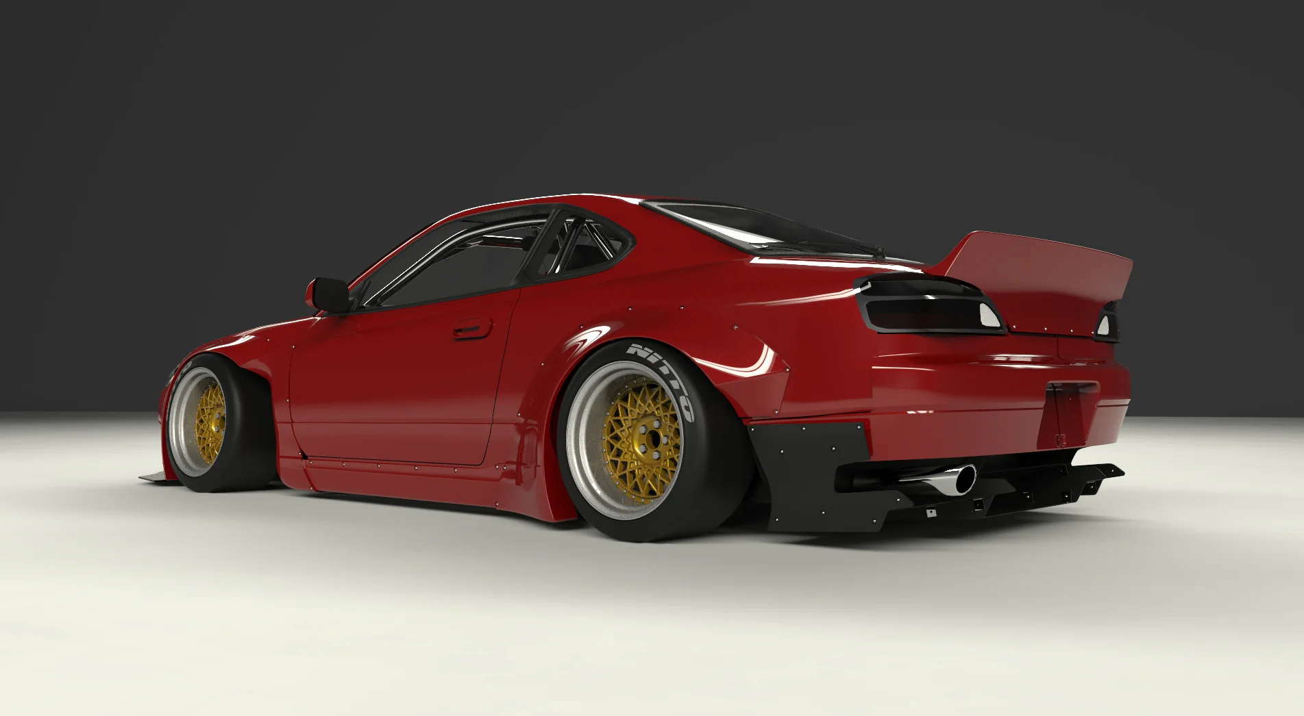 Rocket Bunny Racing | V1.0 Nissan Silvia [S15] + Duck Wing | 1999 - 2003 - Image 5