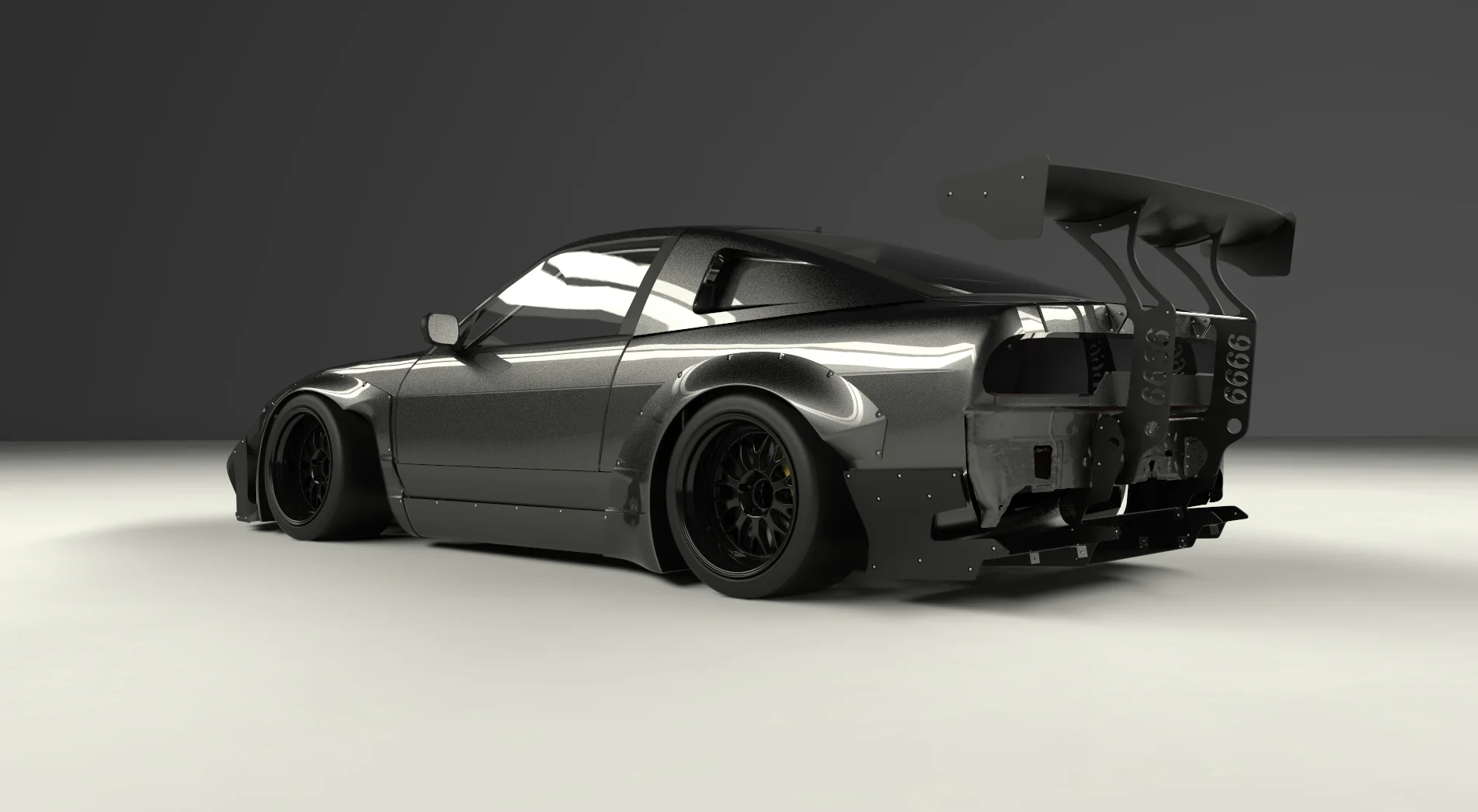 Rocket Bunny Racing | V2.0 Nissan 180SX / 240SX [RPS13] + Wing [Options] | 1989 - 1993 - Image 5