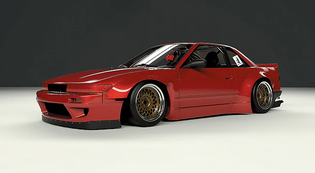 Rocket Bunny Racing | V2.0 Nissan Silvia [S13] + Duck Wing | 1989-1993 - Image 7