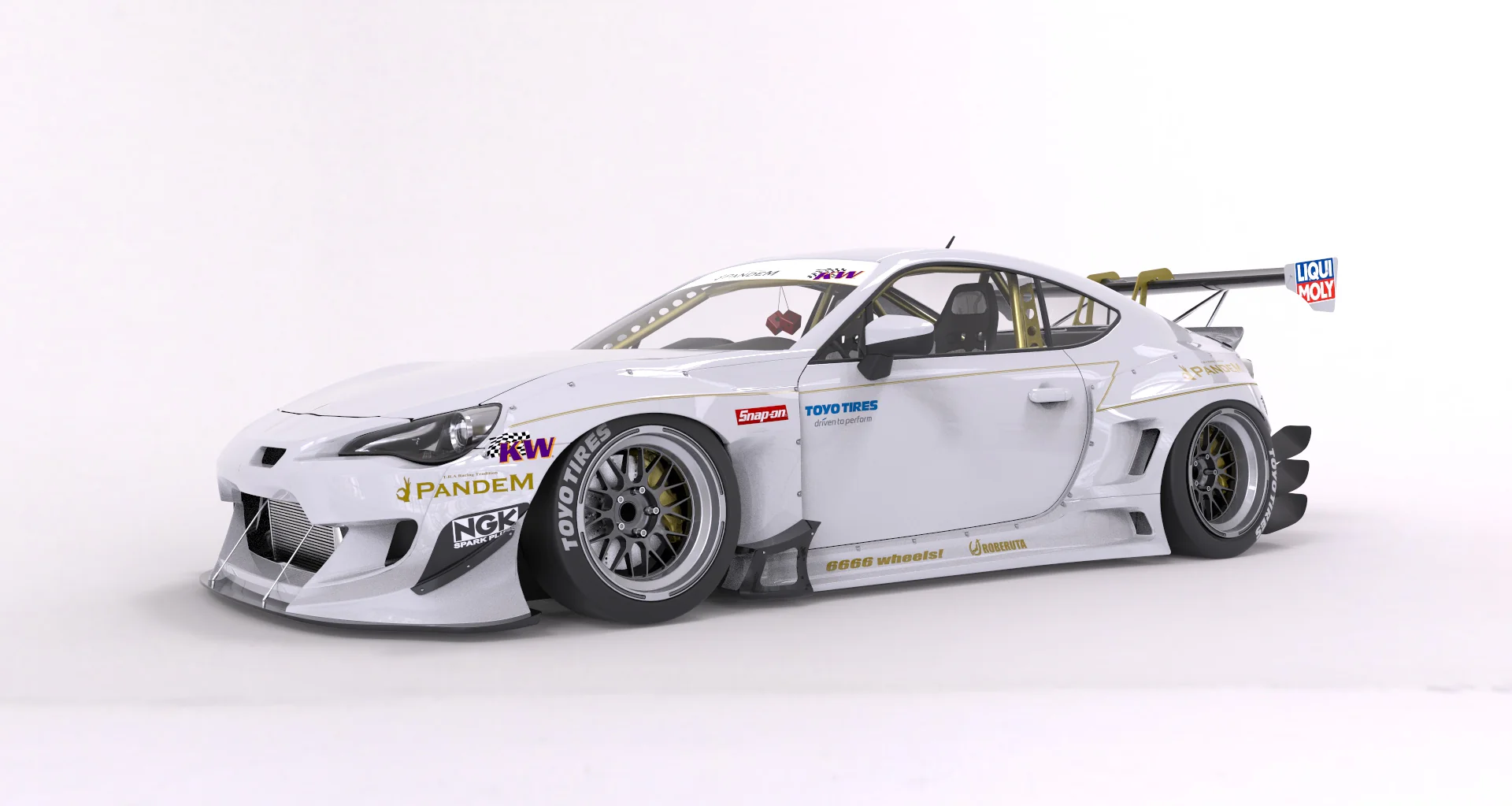 Rocket Bunny Racing | V3.0 BRZ [ ZN-6 ] - GT86 - FR-S + Wing [Options] | 2012 - 2016 - Image 7