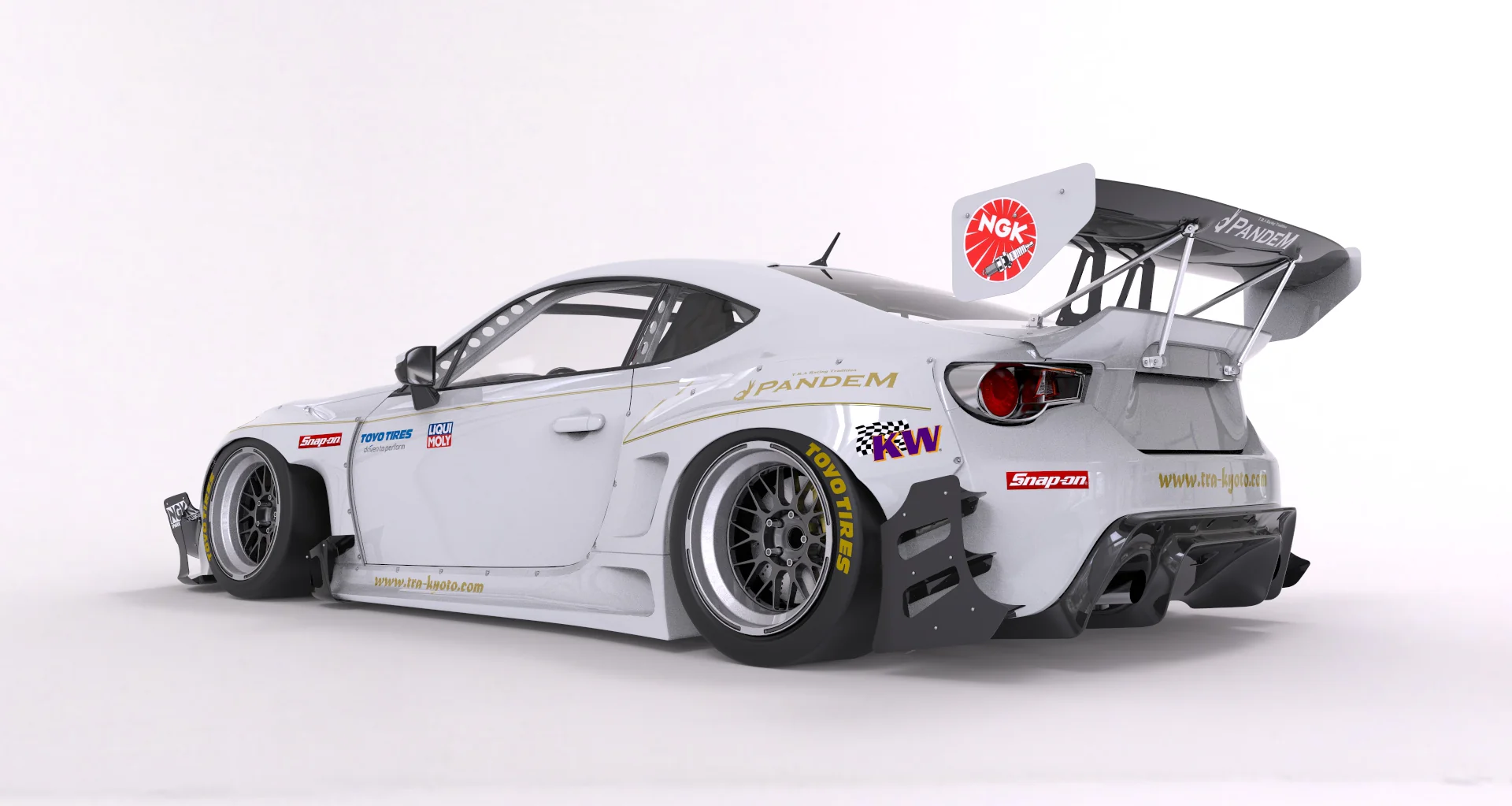 Rocket Bunny Racing | V3.5 BRZ [ ZN-6 ]- GT86 - FR-S with Wing [Options] | 2012 - 2016 - Image 5